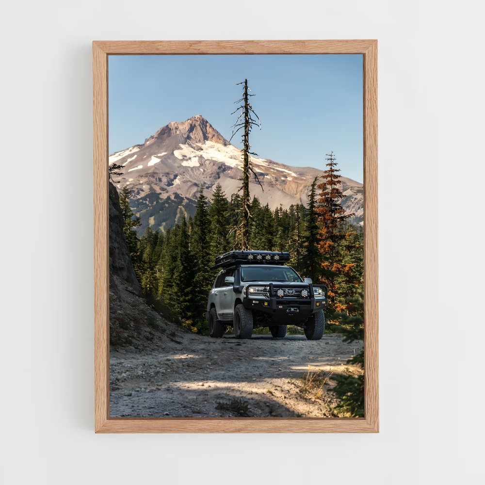 Poster Aventurier des Chemins – affiche Toyota (vue 4)